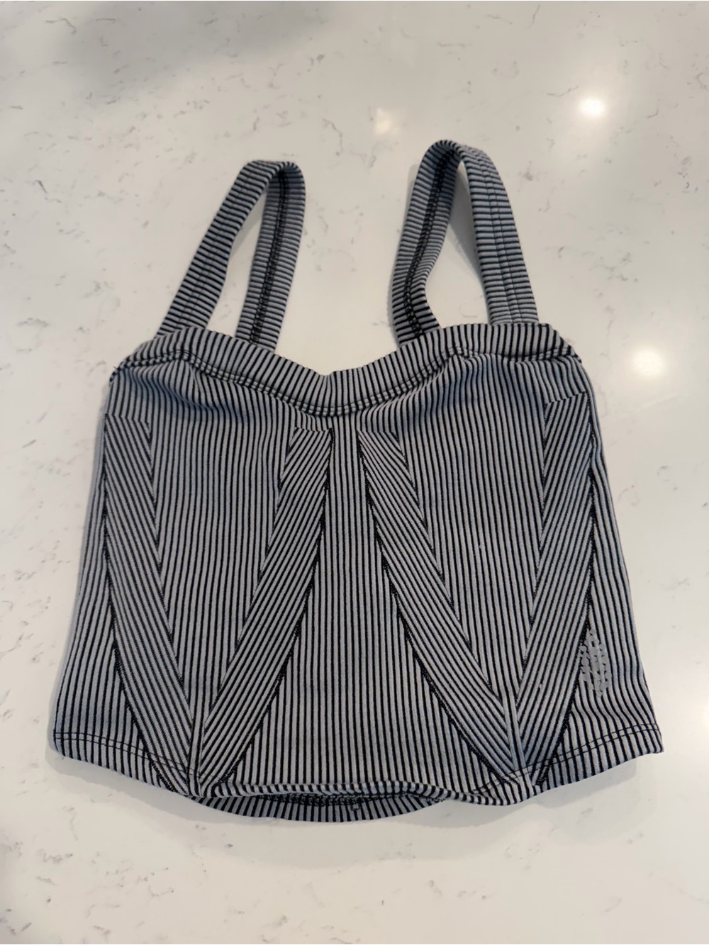 Free People Black and White Perfectly Plated Cami GREAT condition